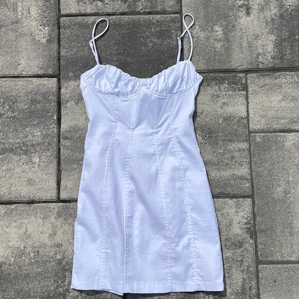 New Zara White Mini Dress